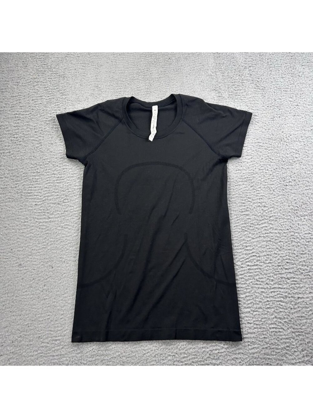 Lululemon Women’s Swiftly Tech Short Sleeve Shirt Top Size 8 Gym Athletic Black